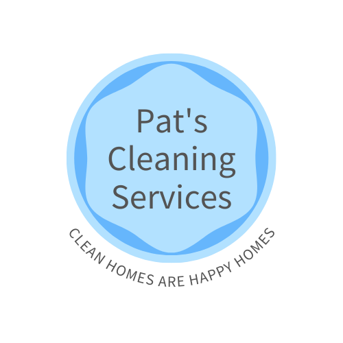 pat's cleaning company logo