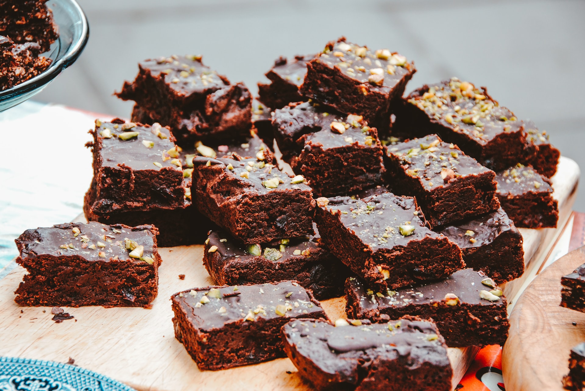 Brownies with nuts
