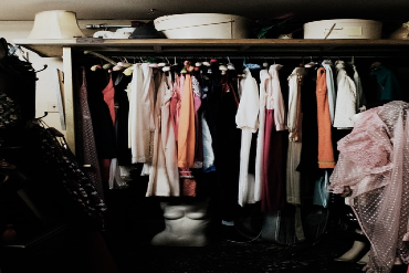 organized closet picture